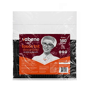 Touca Descartável, Vabene, Sanfonada, 20 cm, TNT, Branca, Pacote com 100