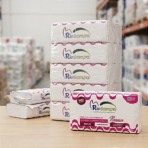 Papel Toalha Branco 20cm x 21cm 1000 Folhas