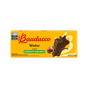 Biscoito Wafer Bauducco Chocolate Avelã 92g