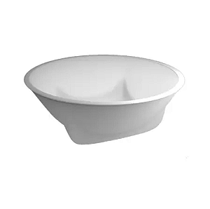 Marmita base N9 Isopor Redondo Copobras 1100ml Branco 100 unidades