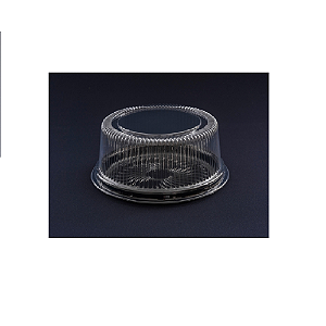 Embalagem Redonda Média Preta S50 PRM 288X88mm com 10 unidade