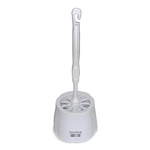Escova Sanitária Vaso Banheiro Com Suporte Plástico