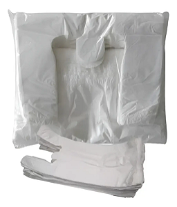 Sacola Plástica Branca Virgem 60cm x 80cm 5kg