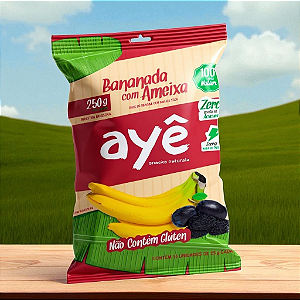 Bananada Com Ameixa Ayê Zero Açúcar 280g