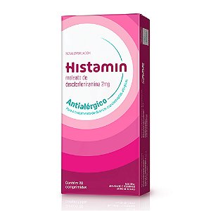 Dexclorfeniramina 2mg com 20 Comprimidos