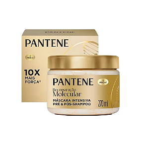 Máscara Intensiva Pantene Reconstrução Molecular 270ml