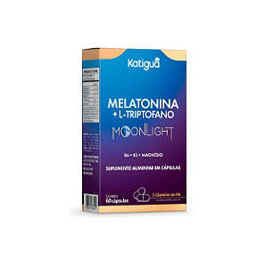 Melatonina + L-Triptofano com Katiguá com 60 Cápsulas