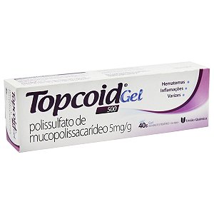 Topcoid 500 Gel 5Mg/g Gel 40G União Química