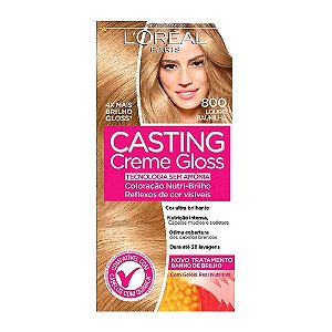 Tintura Creme Casting Louro Baunilha 800 kIT