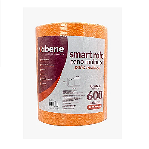 Pano Multiuso Vabene 28m x 40cm Ref 2462 com 600 Panos Laranja