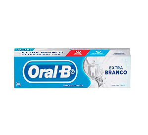 Creme Dental Oral-B Extra Branco 70g
