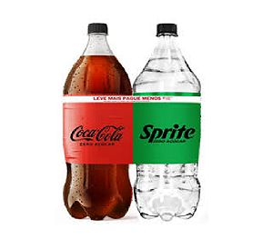 Refrigerante Coca Cola Zero + Sprite Zero 2l