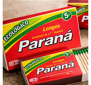 Fósforo Longo Paraná Forno E Fogão 5cm com 200 unidades