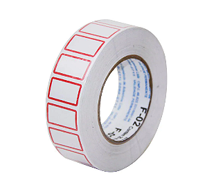 Etiqueta Fitacrel F-02 25 x 15mm Rolo com 20m e 1330 Etquetas