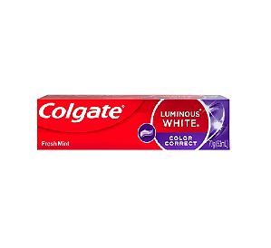 Creme Dental Colgate Luminous White Color Correct Fresh Mint 70g