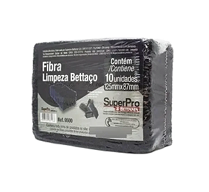 Fibra de Limpeza Pesada Bettaço Bettanin 125x87mm com 10 unidades