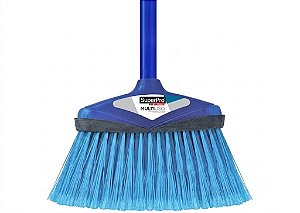Vassoura Multiuso SuperPro Bettanin Azul Com Cabo