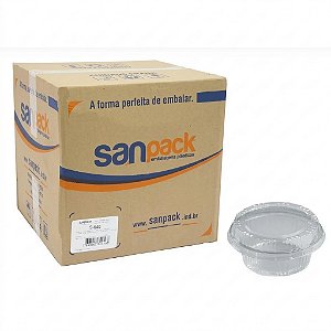 Embalagem Doce Redondo Articulado S-642 com 300 unidades