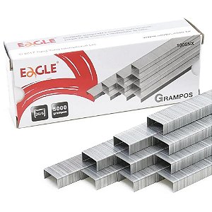 Grampo Galvanizado Eagle 26/6 Com 5000