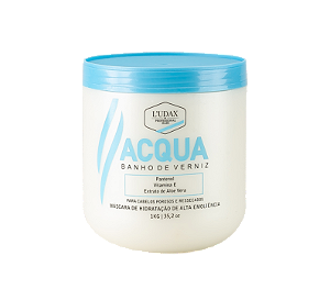 Máscara Acqua Banho de Verniz Ludax Professional 1kg - Hidratação Profunda