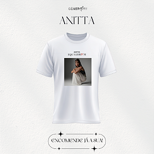 Camiseta Anitta - Equilibrium Colors