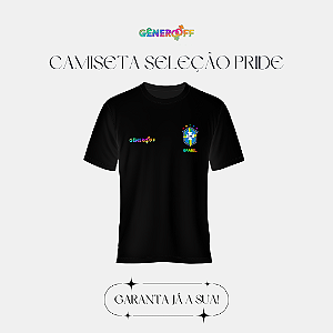 Camiseta Seleção Pride