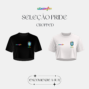 Cropped Seleção Pride