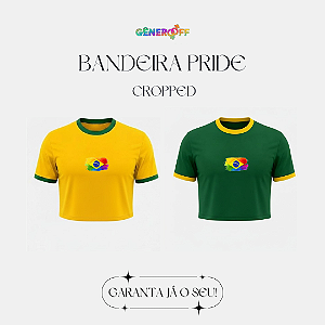 Cropped Bandeira Pride