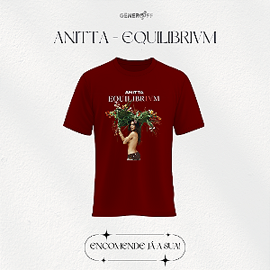 Camiseta Anitta - Capa Equilibrivm