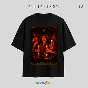Camiseta Anitta - Tarot 12