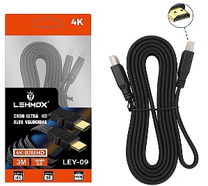 Cabo HDMI 3M 4K