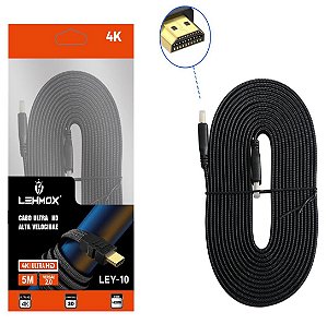 Cabo HDMI 5M 4K