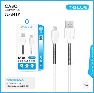 Cabo It-blue LE-841P iphone 2M c/ mola