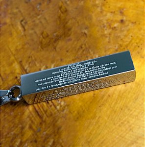 Pingente Oração Pai Nosso