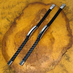 Pulseira Bracelete Placa Polida