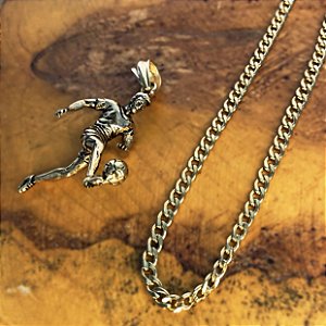 Corrente Grumet Italiana Dourada