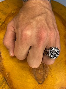 Anel São Bento Cruz Sagrada