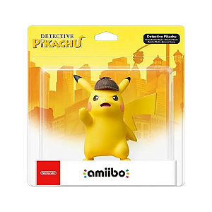 amiibo detective pikachu - nintendo