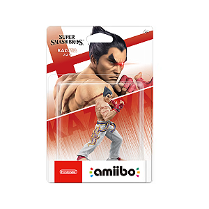 amiibo kazuya tekken (super smash bros. collection) - nintendo