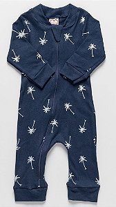 Macacão Bebê Suedine Coqueiro