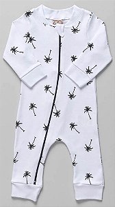 Macacão Bebê Suedine Coqueiro