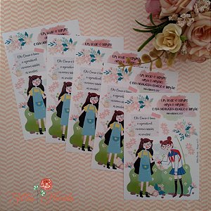Adesivos Transparente para Bible Journaling - Amigas de Fé