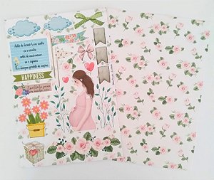 Scrapbook - Escolhida - Bible Journaling