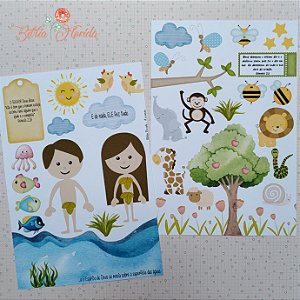 Scrapbook Livro Gênesis: A Criação
