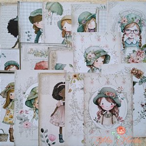 Bíblia Florida Creative - Papéis Vida Criativa - Bible Journaling