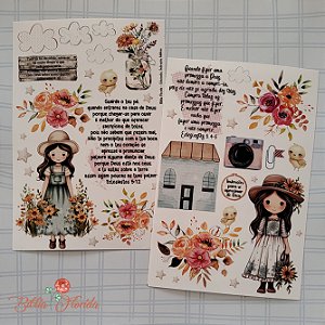 Adesivos Transparente com devocional - ECLESIASTES: Instruções Bíblicas - Bible Journaling
