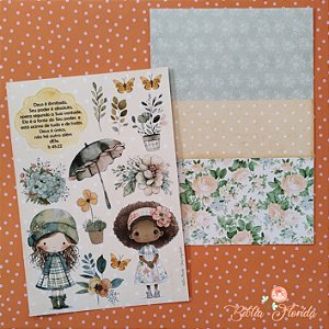 Scrapbook DEUS ONIPOTENTE - Bible Journaling