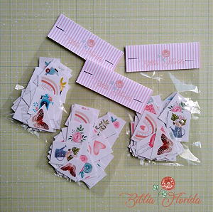 Mini Adesivos Transparentes - Bible Journaling e Planners