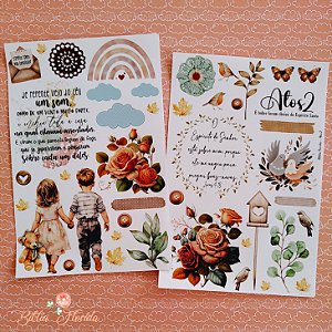 Adesivos Transparente ATOS 2 - Bible Journaling
