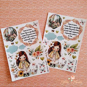 Adesivos Transparente AVIVAMENTO - Bible Journaling